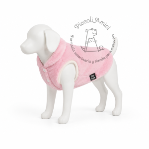 Abrigo Suave Rosa Pets Style