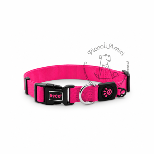 DOCO Signature Nylon Dog Collar-Pink